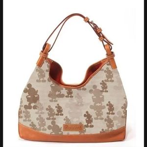 RARE! brown Mickey Mouse Silhouette Champsac